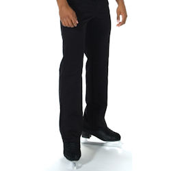 Mens Flat Front Ice Skating Trousers (805)