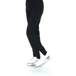 Ladies Warm-Up Ice Skating Pants with full Side Zipper