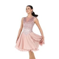 Jerrys Ladies Blush Ballgown Ice Dance Dress (103)