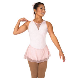 Jerrys Champagne & Roses Ice Skating Dress -SALE- 10/12