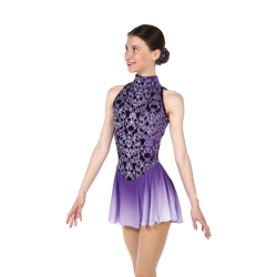 Jerrys Ladies Clematis Ice Skating Dress: Purple Petal (25)