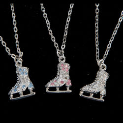 Crystal Skate necklace