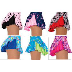 Double Back Childrens Ice Skating Skirts- Various Designs