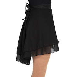 Double Layer Dance Wrap Skirt 