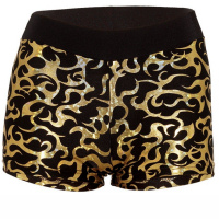 Flame Gold Hot Pants