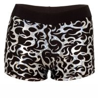 Flame Silver Hot Pants