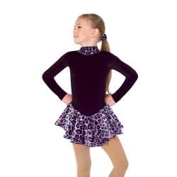 Jerrys Girls Fleece Catwalk Ice Skate Dress: Purple (193)