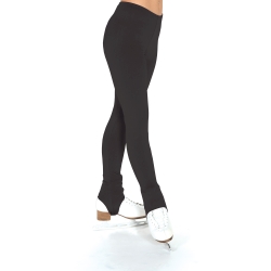 Ladies Fleece Stirrup Ice Skating Warm Up Leggings