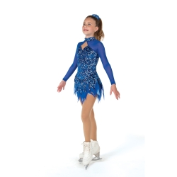 Jerrys Childrens Fringe Of Frost Ice Skating Dress (146)