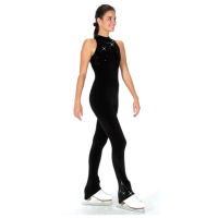 Ladies High Neck Ice Skating Catsuit 