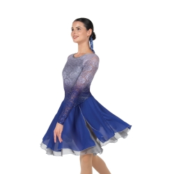 Jerrys Ladies Indigo Mist Ice Dance Dress (112)