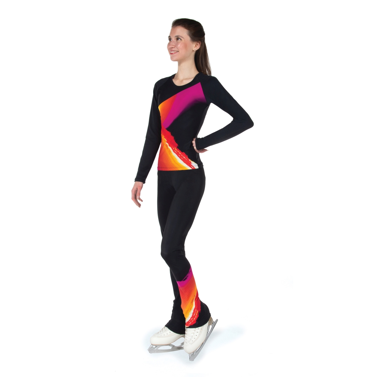 Ladies Lava Ice Skating Leggings