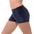 Childrens Navy Smooth Velvet Skating Hot Pants