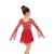 Fire Flare Girls Ice Skate Dress