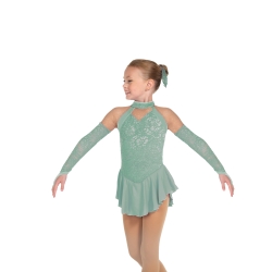 Jerrys Ladies Opera Gloves Ice Skating Dress: Willow Green (137)