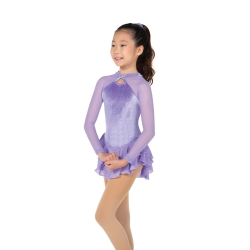 Jerrys Girls Ice Skate Shimmer Dress: Soft Iris (179)