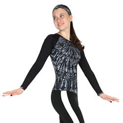 Childrens Silverswoop Ice Skating Top  -SALE- Age 12-14