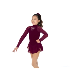 Jerrys Girls Starbite Ice Skating Dress: Star Wine (189)