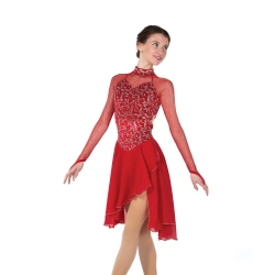 Jerrys Ladies Trellistep Ice Dance Dress: Red (100)