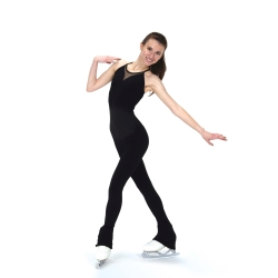 Childrens Triple Bow Back Ice Skating Catsuit 