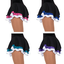 Childs Triple Ribbon Ice Skating Skirt