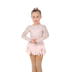 Jerrys Childrens Tulip Lace Dress: Blush Pink (142)